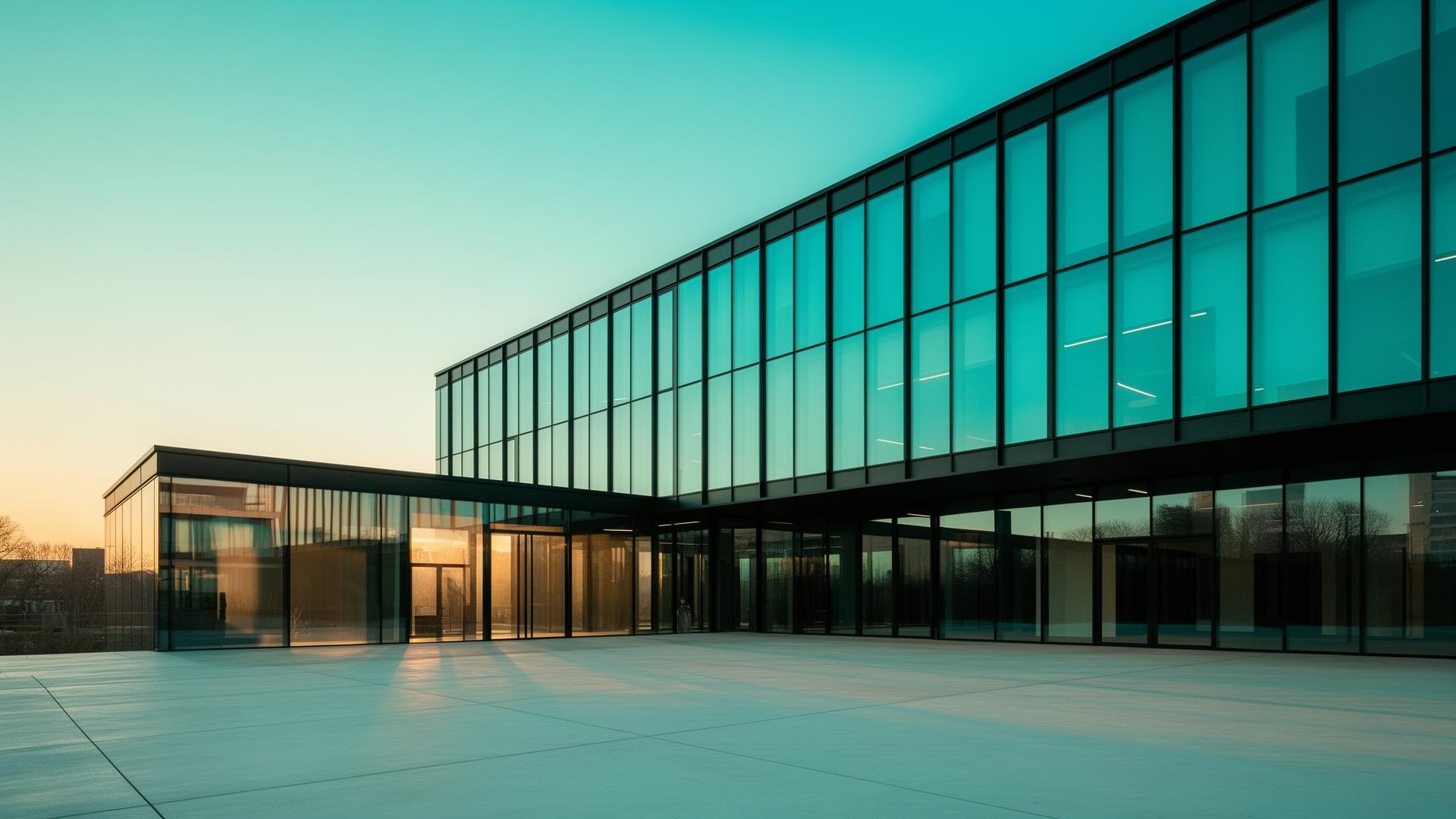 Modernes Bürogebäude in Stuttgart – professionelle Gebäudereinigung und Hausmeisterservice